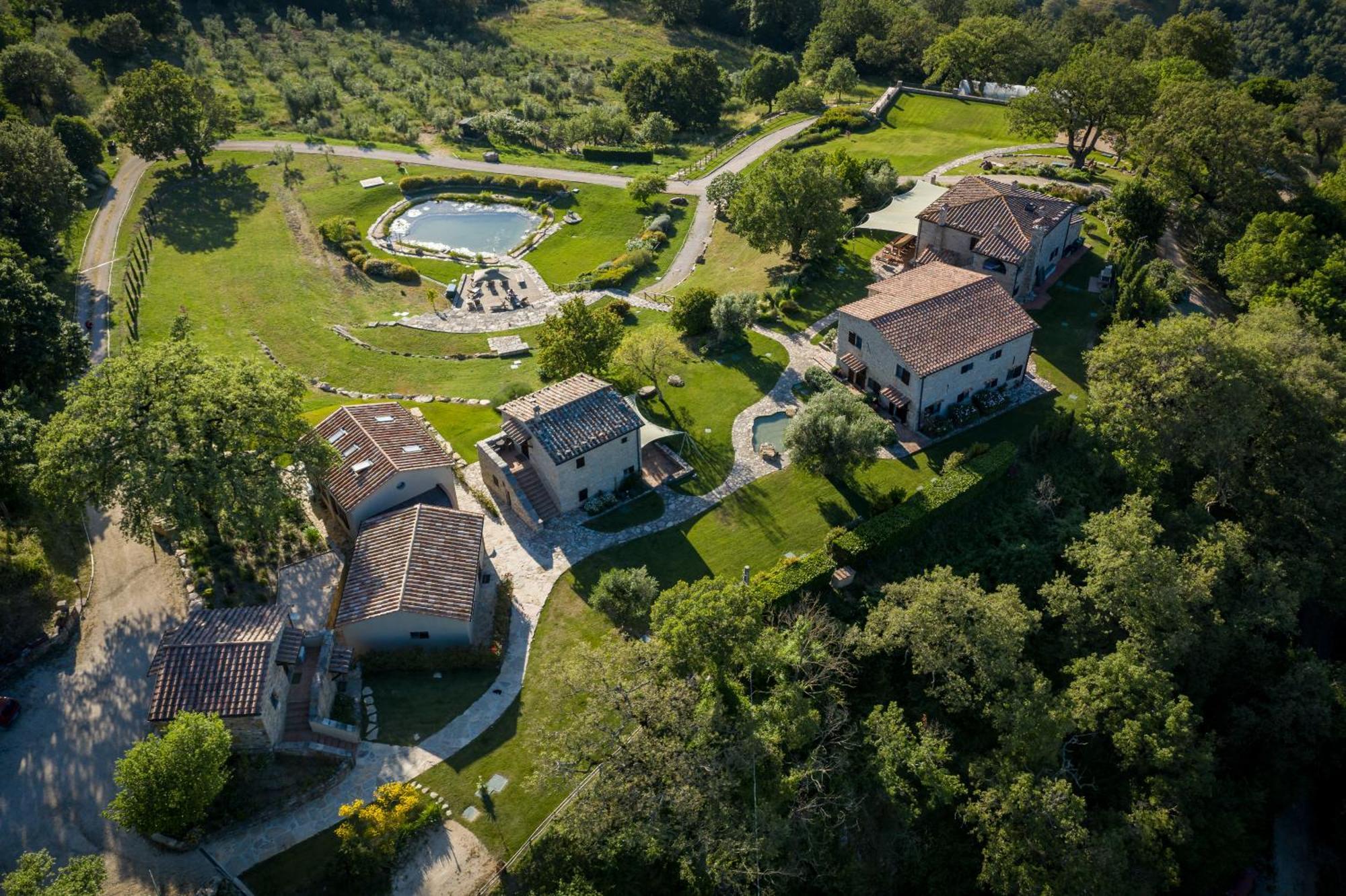 Sasseta Alta Villa Scansano Buitenkant foto